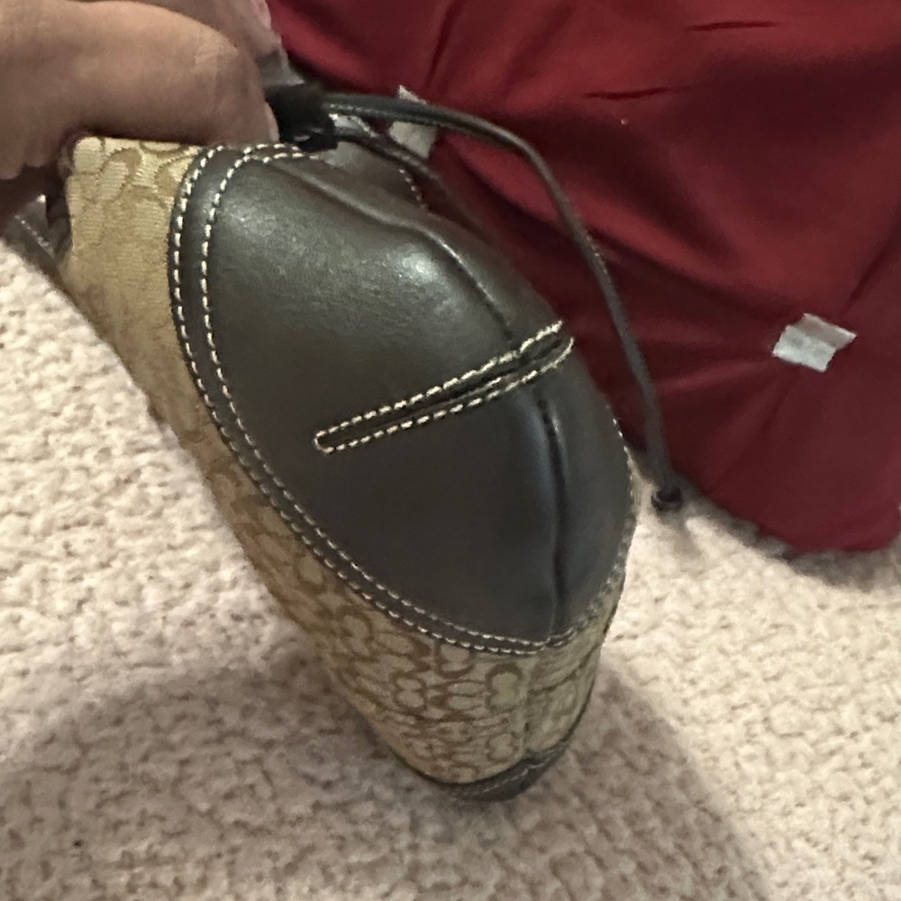 Coach vintage monogram,jacquard  drawstring Crossbody bag - Picture 6 of 11